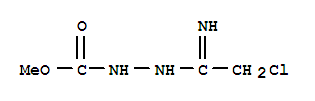 2-(2-Chloro-1-iminoethyl)hydrazinecarboxylic Acid Methyl Ester